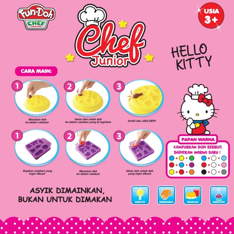 Fundoh CHEF JUNIOR Hello Kitty NO.28162