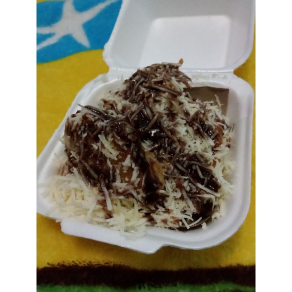 Pisang goreng coklat keju