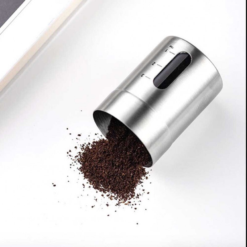 Coffee Grinder Penggiling Biji Kopi Penghancur Manual Stainless Steel