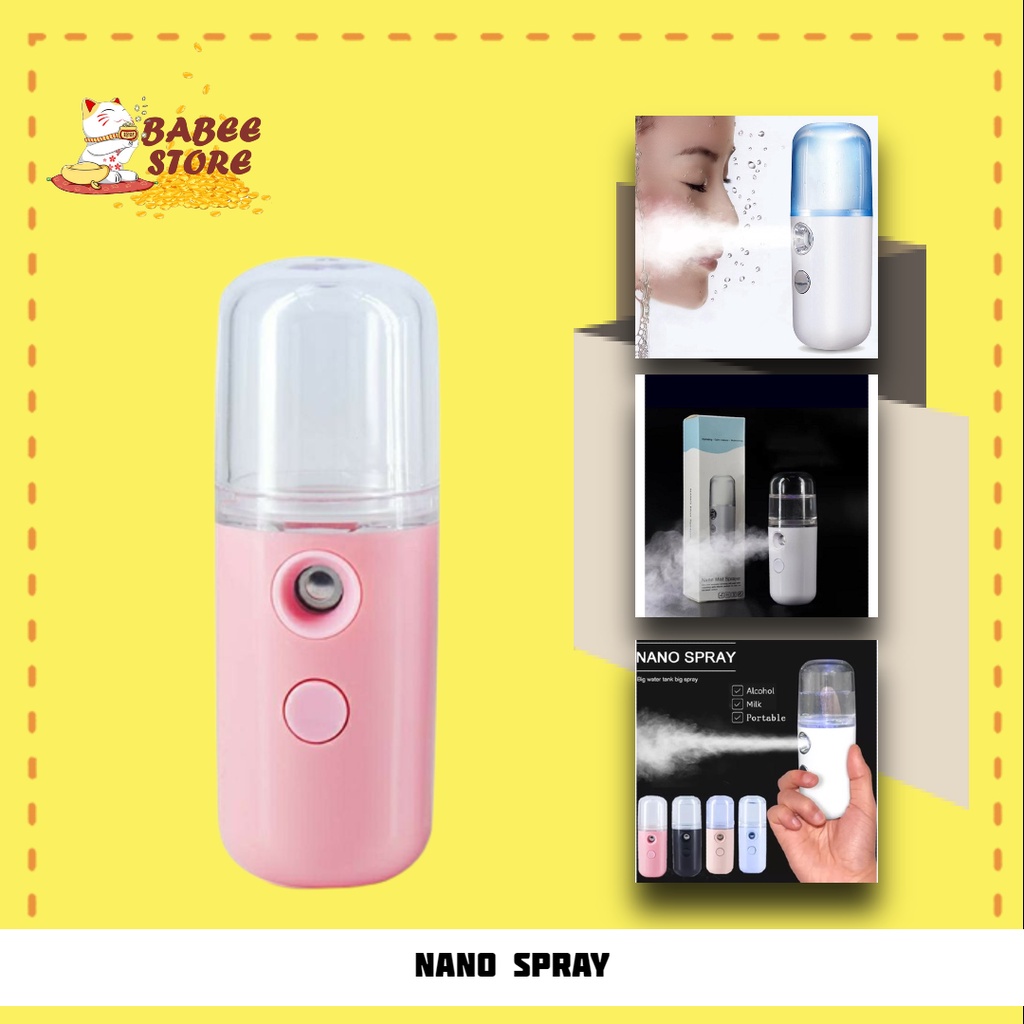 BABEE - NANO SPRAY WAJAH MINI / NANO SPRAI NANO SPREY / NANO MIST SPRAYER PORTABLE LUCU