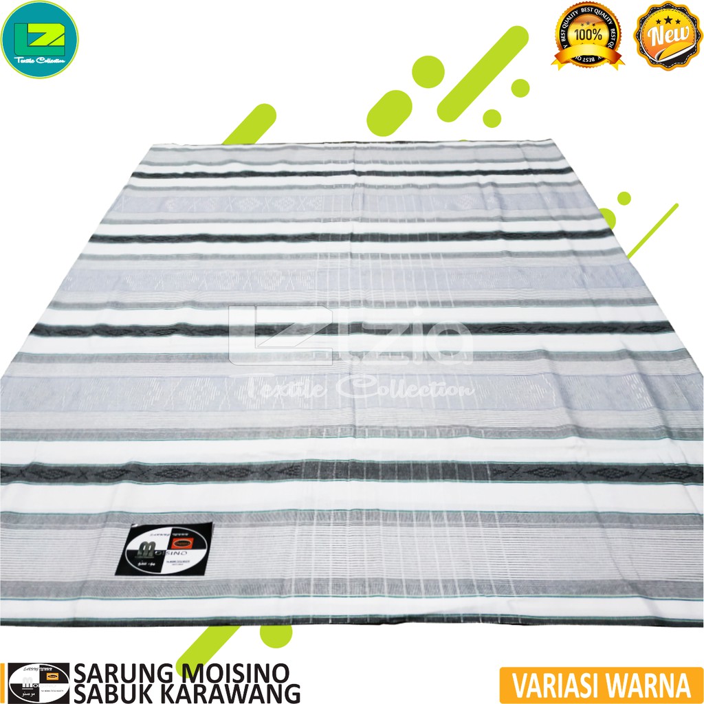 SARUNG DEWASA BAHAN KATUN MOISINO MOTIF KARAWANG