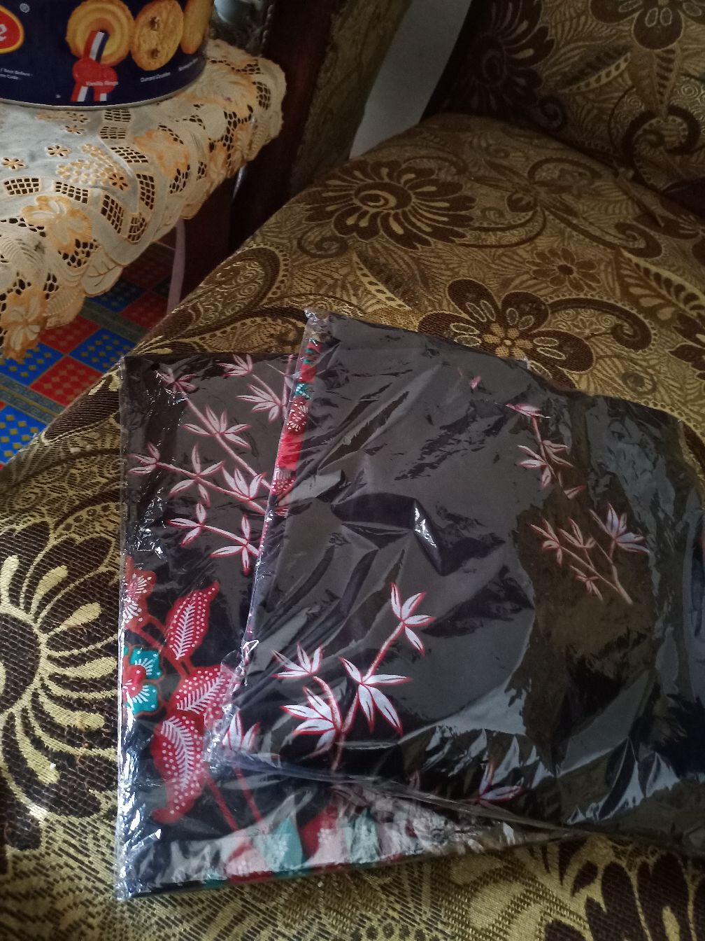 Maura Couple - Sania Ruffle Batik Couple Ori Ndoro Jowi Dnt Garansi Termurah Shopee Batik Couple