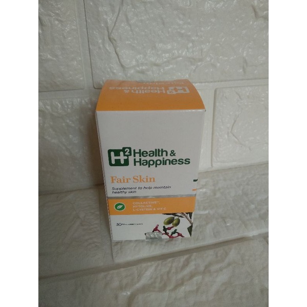 H2 Health and Happiness Fair Skin suplemen