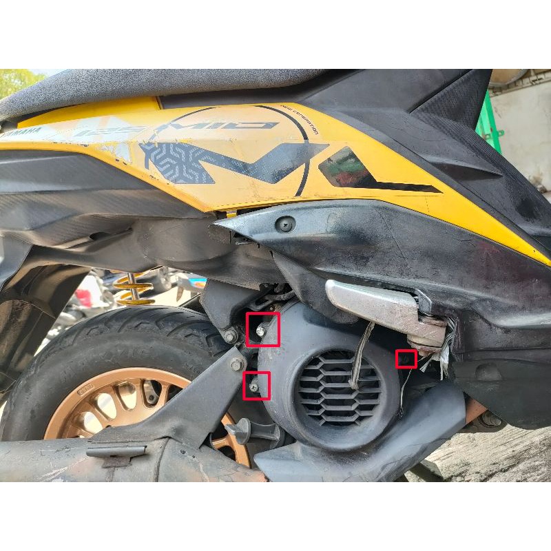 NACOM DV BAUT TUTUP KIPAS MIO M3 ,FINO 125,YMH GEAR,MIO 125,