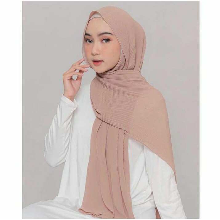 PASHMINA PLISKET / PASHMINA FULL PLISKET CERUTY PLEATS