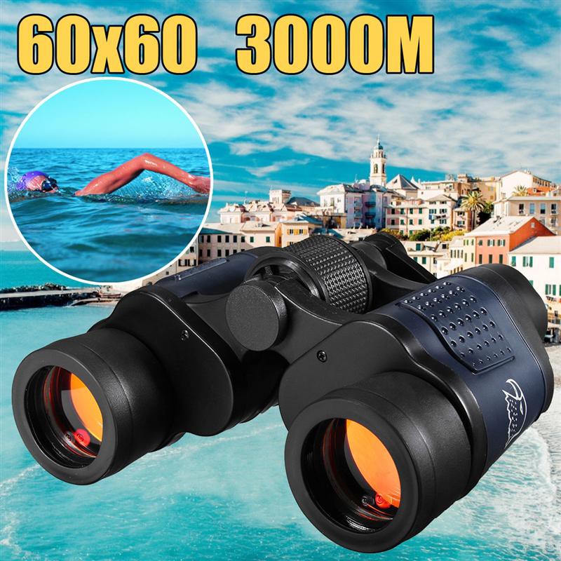 Double Cylinder with Telescope Night-Vision 3000m High Definition Waterproof Outdoor Telescope 