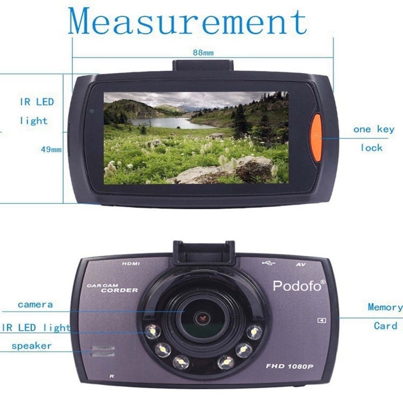 KAMERA MOBIL G30 /DASH CAM G30 /KAMERA DASBOR DVS MOBIL AKSESORI KAMERA MOBIL DASBOR MEREKAM SEMUA