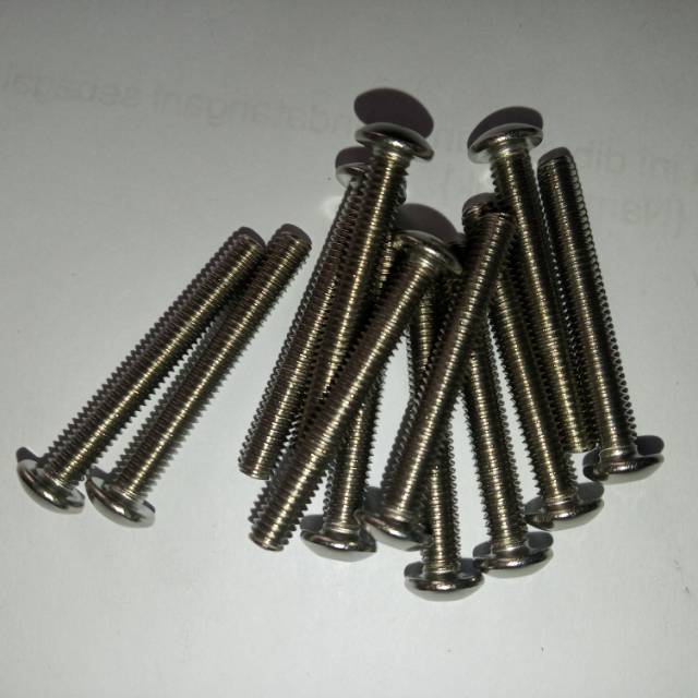 Button L M4 x 30 (3cm) stainless 304