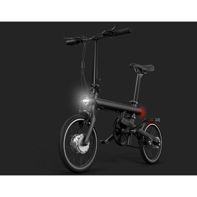 QiCycle EF1 Sepeda Elektrik Lipat Smart Bicycle (China Version) - TDR01Z - Black