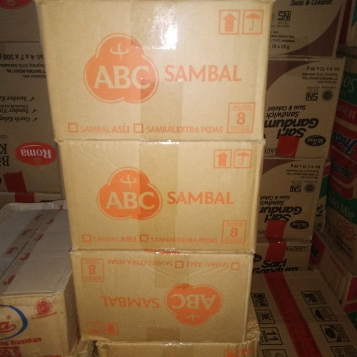 

Jual Saos Sambal Abc (8Gr/Sachet-Dus An)