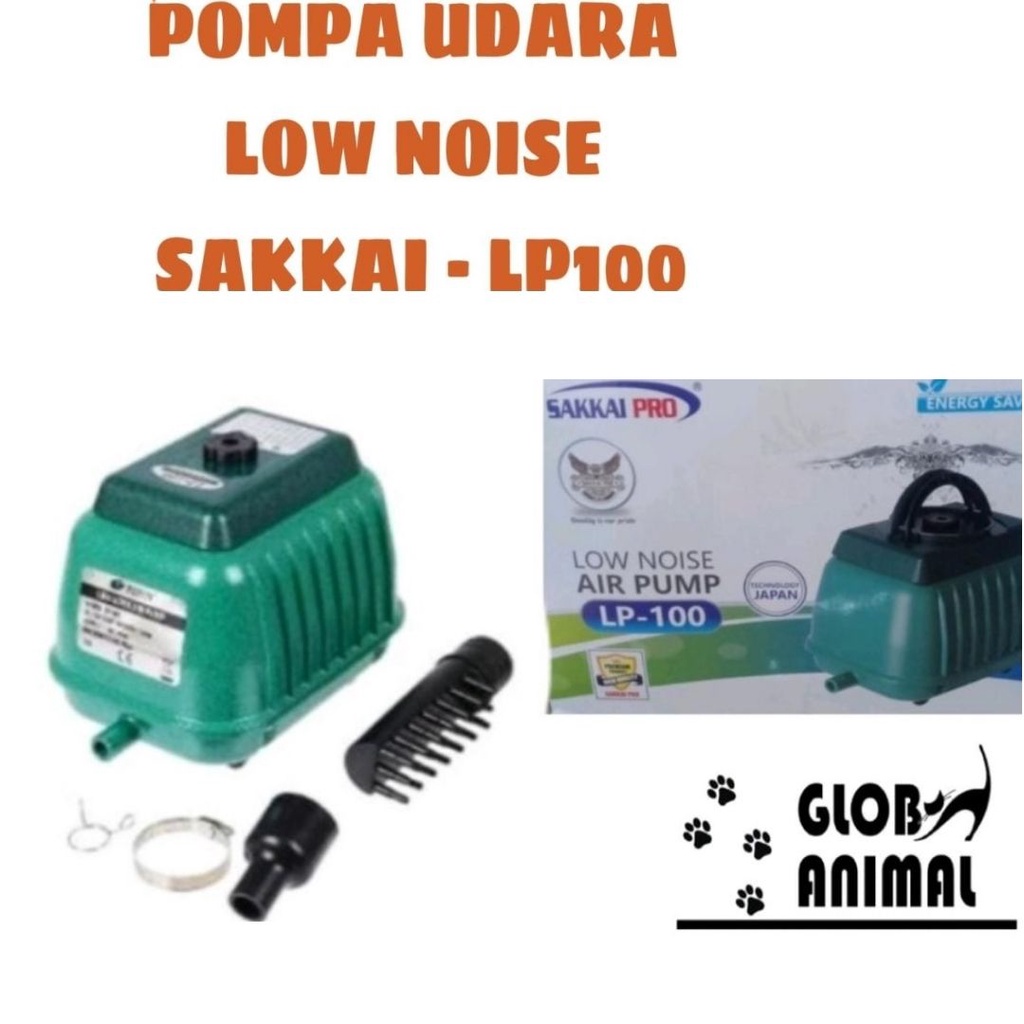 AIRPUMP POMPA UDARA SAKKAI PRO LP100 LOW NOISE GELEMBUNG ANGIN AERATOR