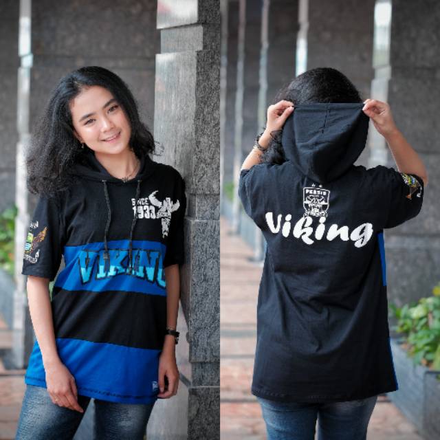 Kaos viking aplikasi persib Hoodie kupluk