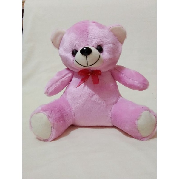 boneka bear tanggung TERMURAH uk 25cm variasi pita