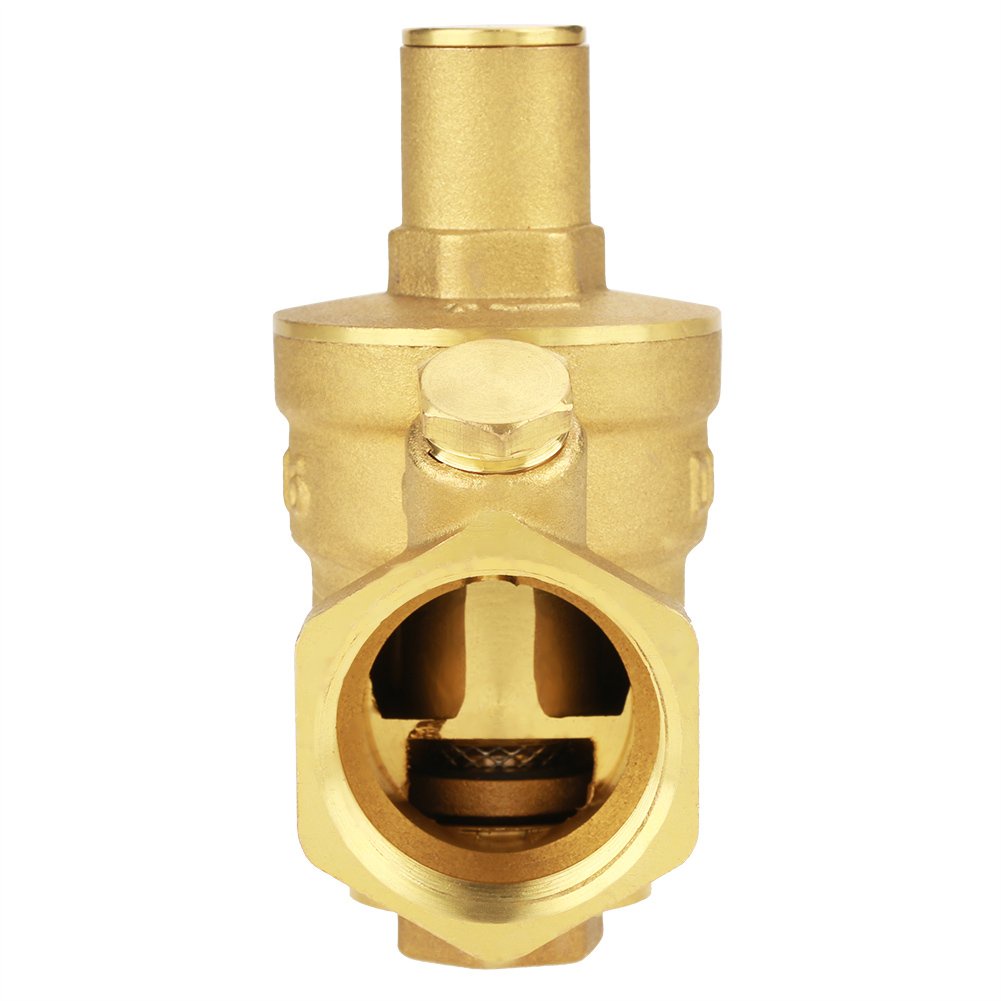 DN15 DN25 Katup Regulator Pengurang Tekanan Air Bahan Kuningan Water Pressure Reducing Valve