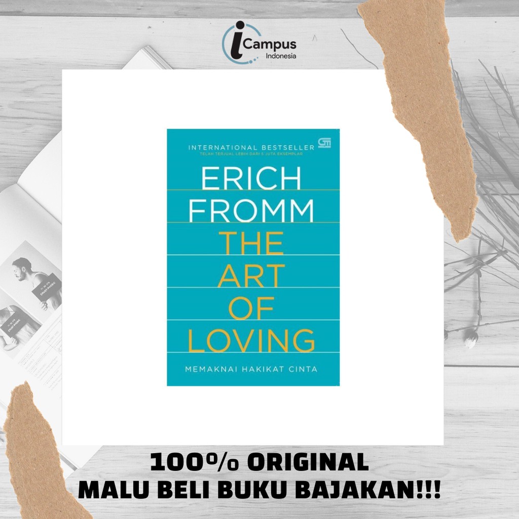 Jual Buku terjemahan The Art Of Loving Karya Erich Fromm (Best Seller) Shopee Indonesia