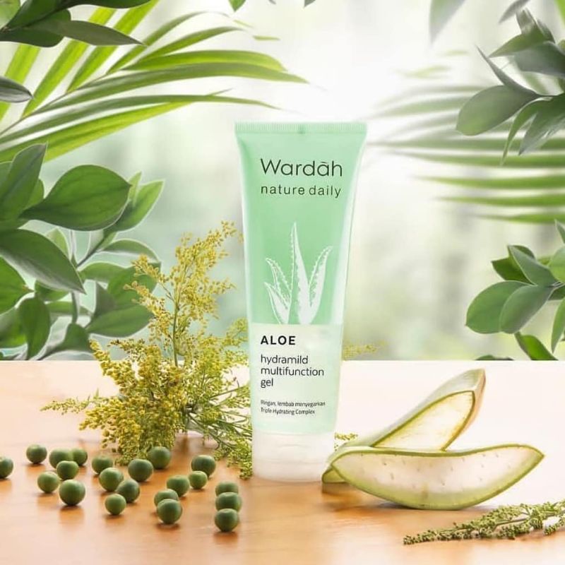 WARDAH HYDRAMILD MULTIFUNCTION GEL GEL LIDAH BUAYA GEL ALOEVERA