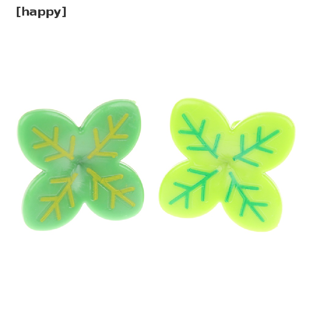 HA 8pcs Fruit Vork Tandenstoker Bladeren Salade Tiny Vork Mini Cake Picks Voor kids ID