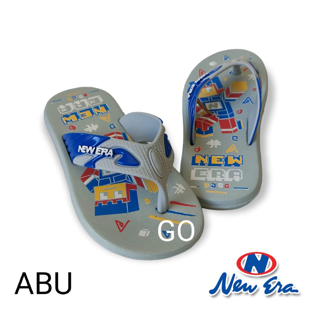 gos NEW ERA TK KC-CNC 113 MC Sandal anak/sandal Jepit Craft Edition Size 21-26