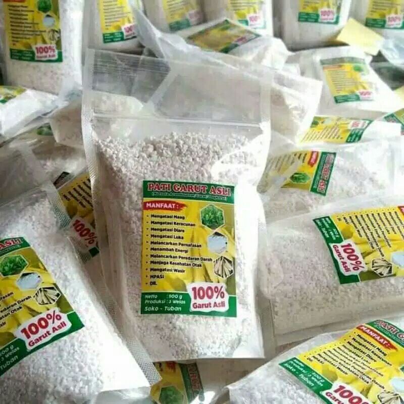 

PATI Garut ,tepung angkrik/irut , tepung pati jengkirut 500grm 100% asli