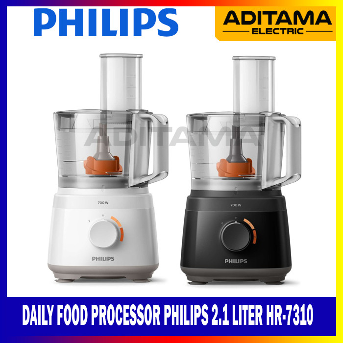 TERLARIS PHILIPS DAILY FOOD PROCESSOR HR 7627/PENGGILING DAGING & SAYUR PHILIPS - HR-7310 PUTIH