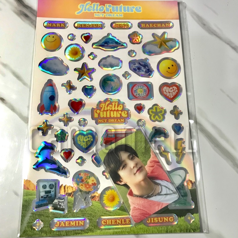 MD NCT Dream sticker epoxy Jeno unsealed