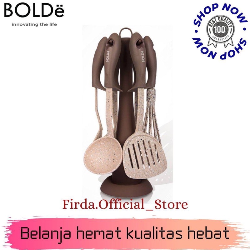 BOLDe Super Utensil Set 7 Pcs Beige Series