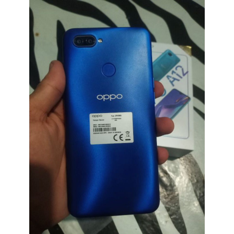 oppo a12 ram 4/64 seken mulus second ory