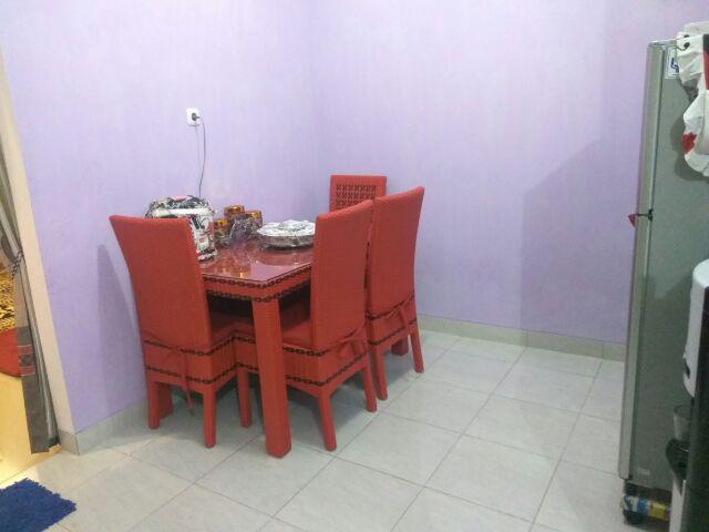 Set Kursi Meja Makan Rotan Sintetis Rainbow Bogor Cibinong