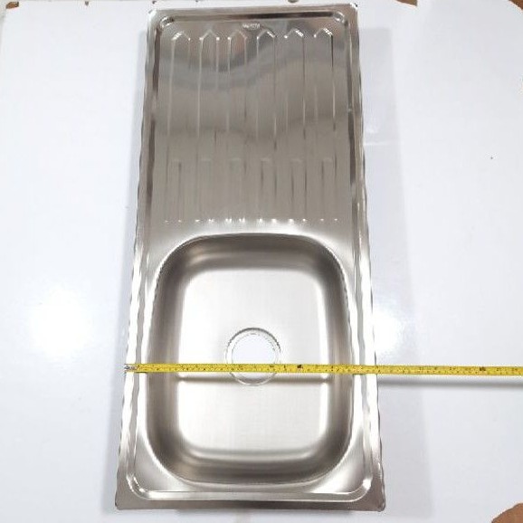 Bak cuci piring Stainless 96cm×43cm - Khusus DKI By Gojek dan Grab