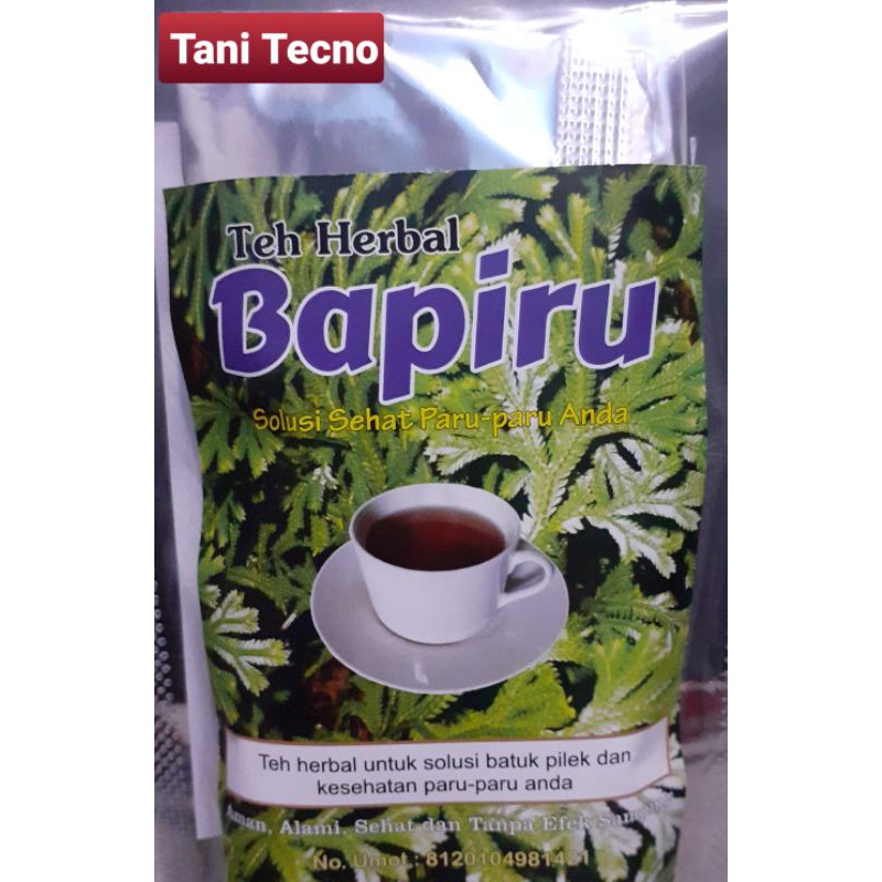 

Teh Herbal BAPIRU (Batuk Pilek Paru)