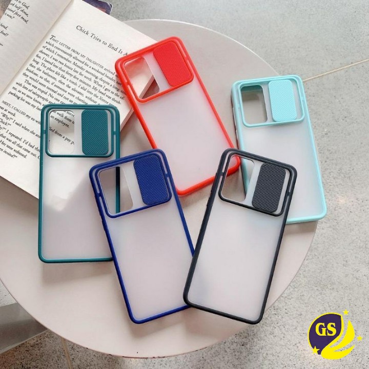 Samsung A13 4G / Samsung A03 A23 A33 A53 A73 5G A22 4G 5G A32 A52 A52S A72 4G 5G Slide Case Protection Camera Matte Candy Sliding Softcase Casing Pelindung Kamera