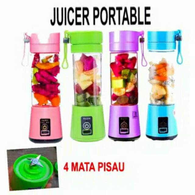 BLENDER MINI PORTABLE / BLENDER CHARGER / JUICER MINI PORTABLE