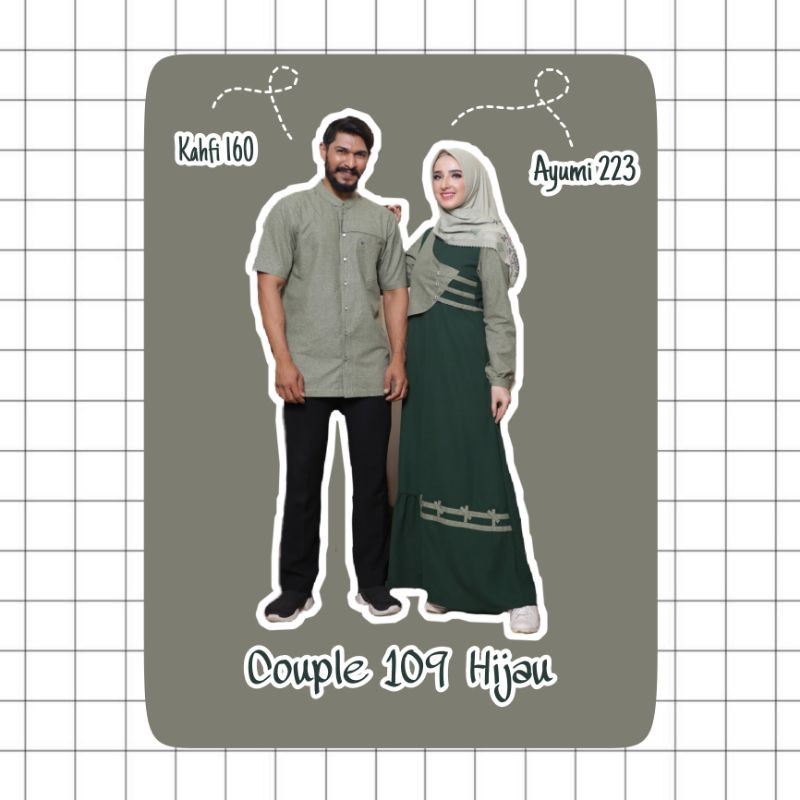 Ethica Baju Muslim Couple 109 Hijau