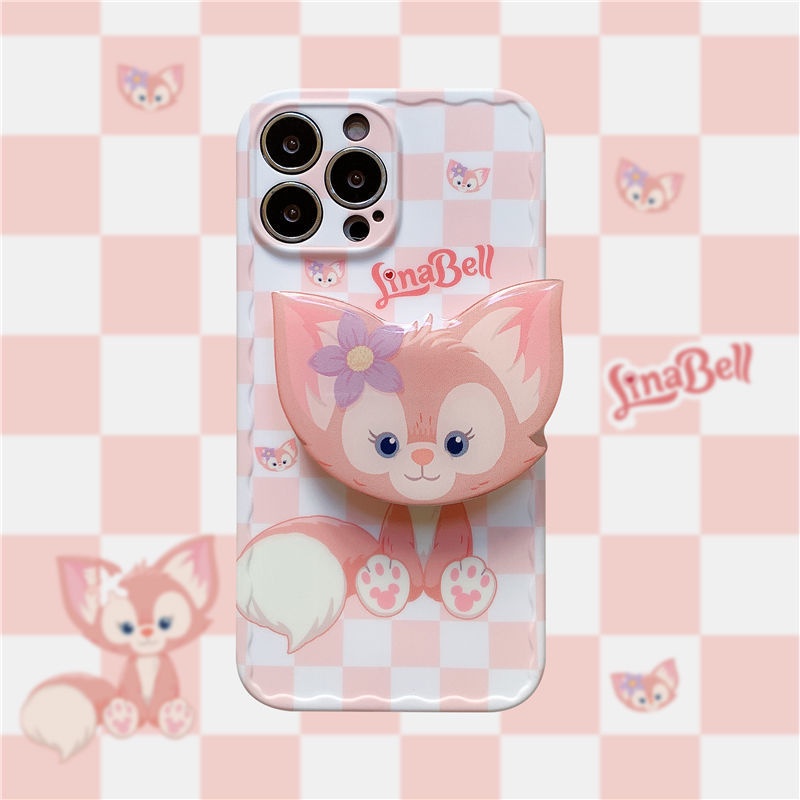 Case Motif Kartun Dengan Holder Untuk IPhone 12 13 11 Pro Max X Xs Max Xr Lndl