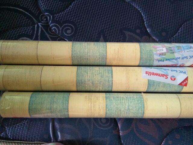 Wallpaper Sticker Dinding Murah 10m X 45cm  Keropi
