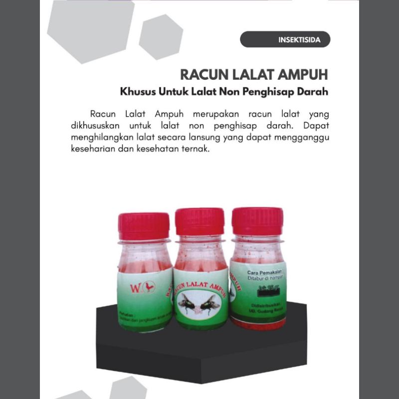 RACUN LALAT AMPUH MUSCATOX | Racun Pembasmi Lalat di Kandang/Lingkungan Ternak Sapi Kambing Domba | Apoternak