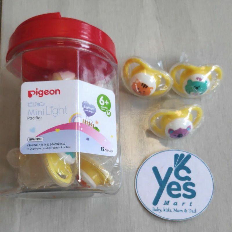 COD Pigeon Empeng dot 1 Pcs pegangan bayi Free BPA baby balita ekonomis karakter Sillicone nipple pacifier