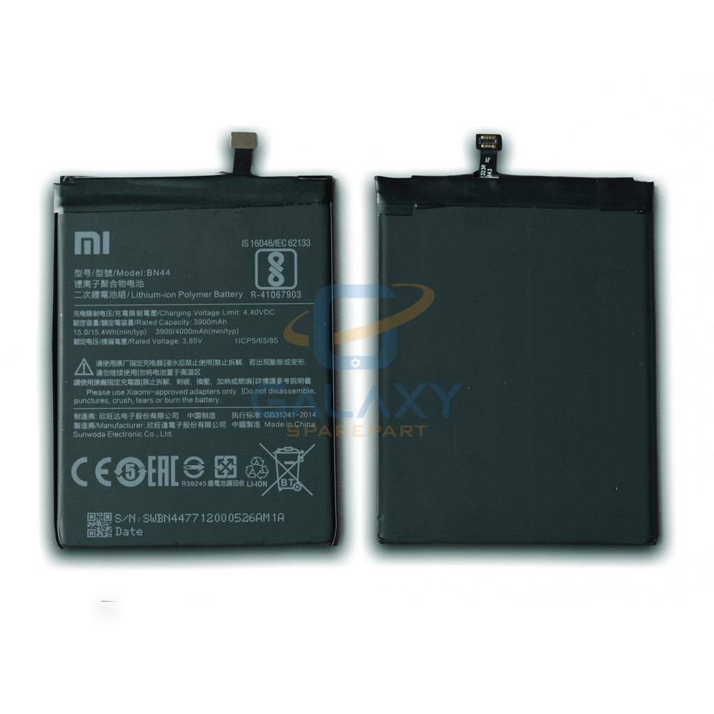 BATRE - BATERE - BATERAI XIAOMI REDMI 5 PLUS / BN44 / BATRE XIAOMI REDMI 5 PLUS / BN-44 ORIGINAL