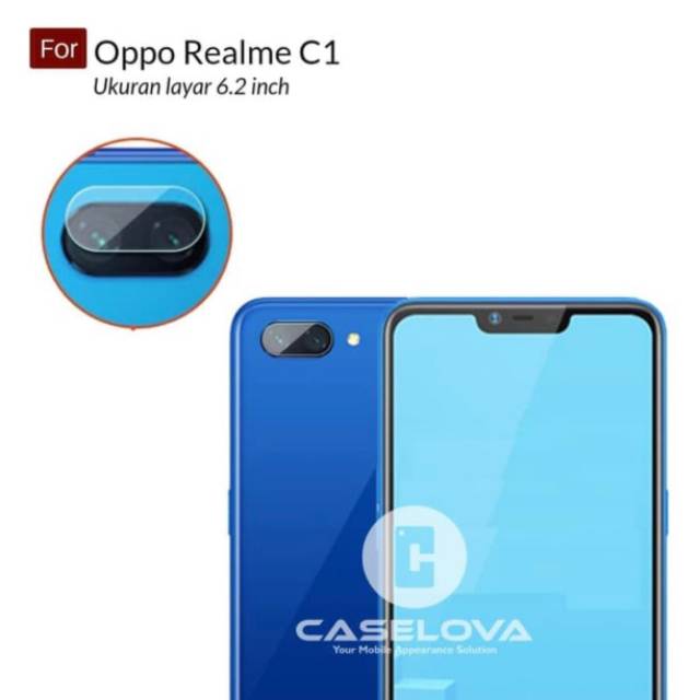 Tempered Glass Camera Realme C1 - Anti Gores Kamera  Realme C1 - SC