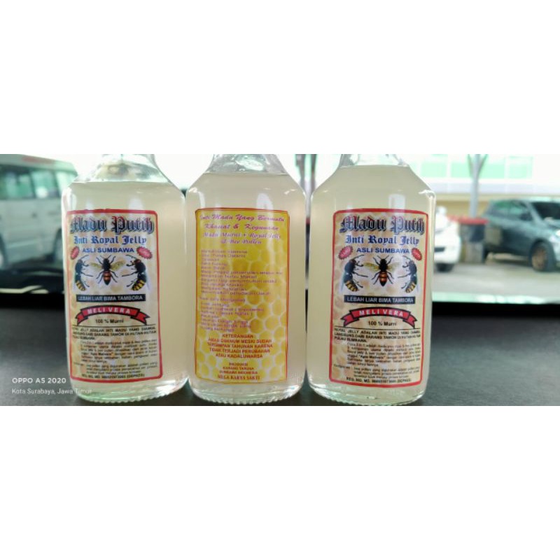 

madu putih kemasan 200 gr