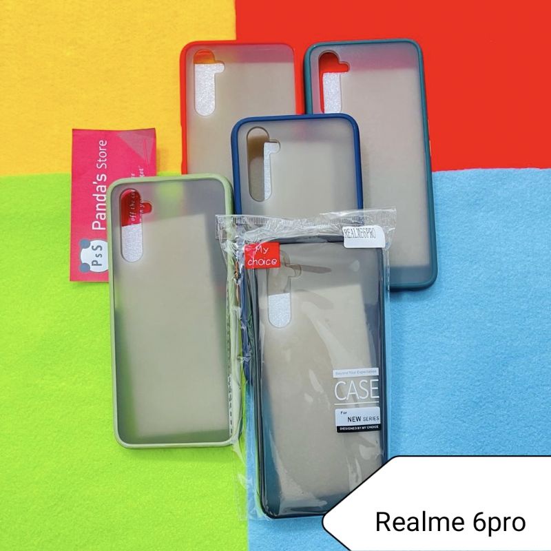 Case Realme 6pro My choice softcase Original Dove Oil [Premium]