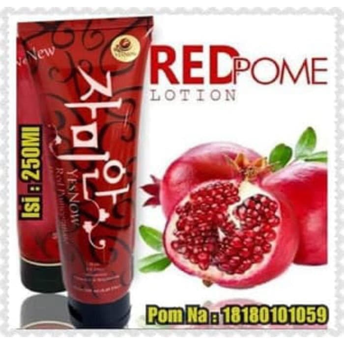 REDPOME BPOM BY YESNOW SKINCARE RED POME BODY LOTION INSTAN ORIGINAL