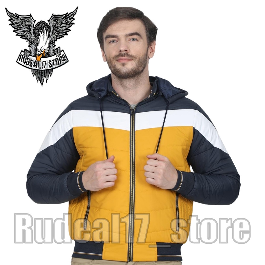 RUDEAL STORE || JAKET JACKET JEKET TEBAL MUSIM DINGIN GUNUNG OUTDOOR WINTER GELEMBUNG PRIA LAKI LAKI