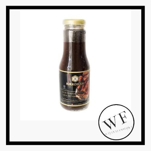

Kikkoman Saus Teriyaki Lada Hitam/ Black Pepper Teriyaki Sauce 300grm