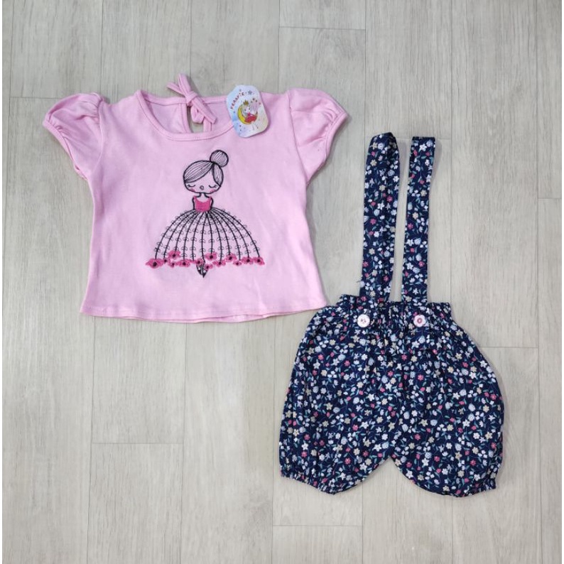 sofiebabyshop sett overall bunga