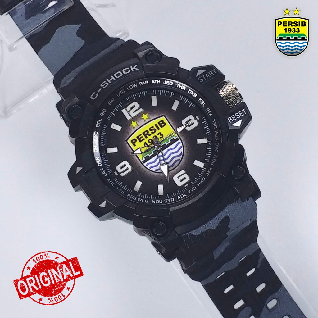 [NEW EDITION] Jam Tangan Persib Bandung Army Hitam