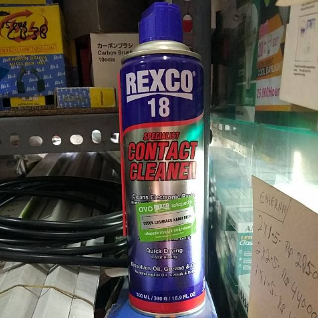 REXCO18 CONTACT CLEANER PEMBERSIH ELEKTRONIK