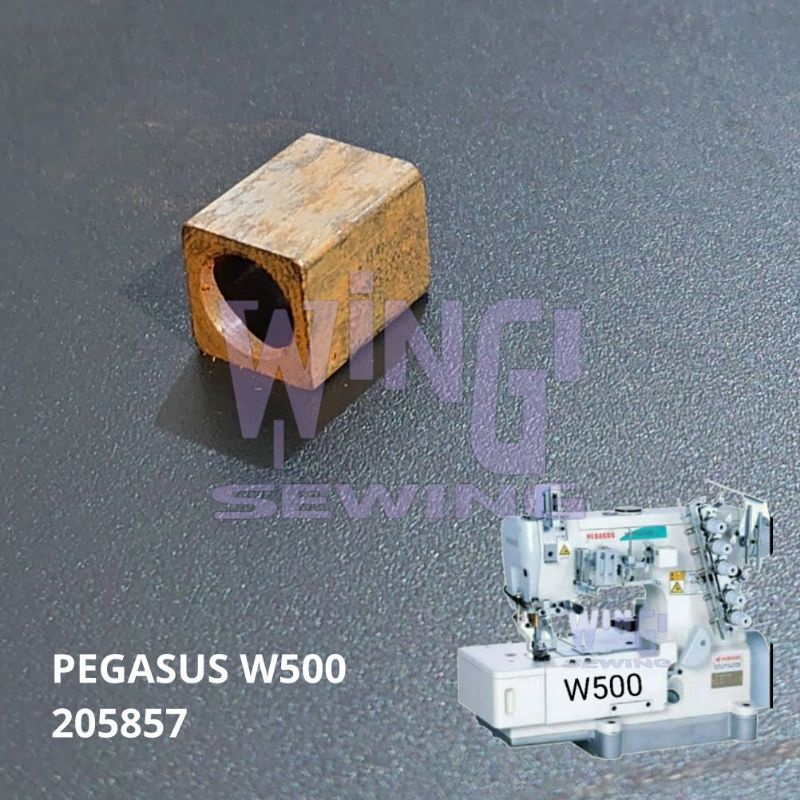 205857 PEGASUS W500 Slide Block Dudukan Gigi Mesin Jahit Overdeck Kam