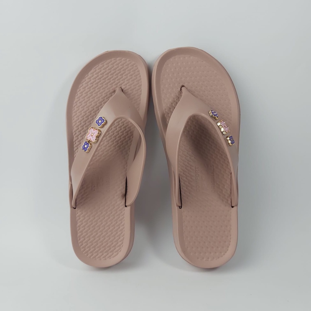 Sandal Jepit Wanita Dewasa / Sendal Jepit Rumah Irsoe 212 Bahan Karet Model Jepit Murah Nyaman Dipakai