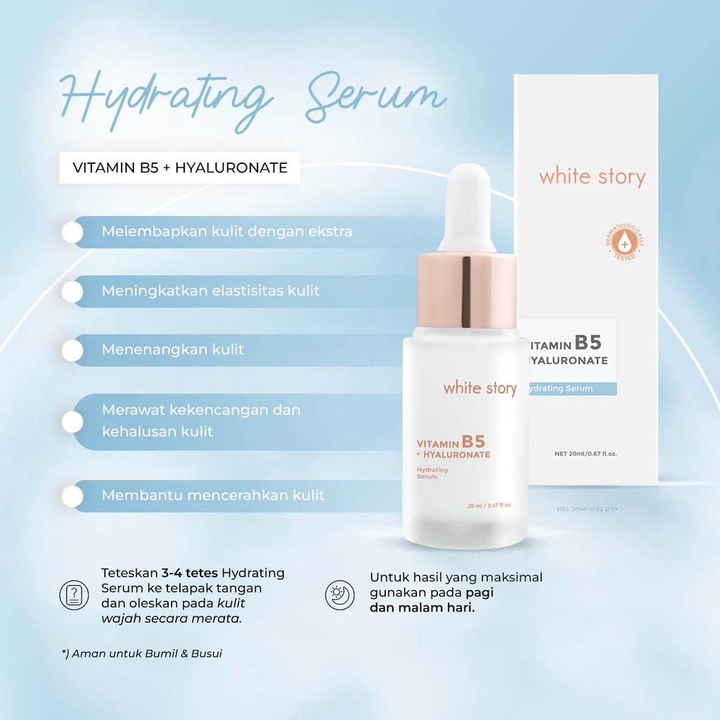 WHITE STORY HYDRATING serum//face essence//peeling serum//eye cream//underarm cream